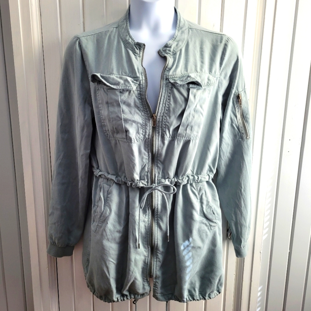 BKE Buckle Anorak Drawstring Jacket